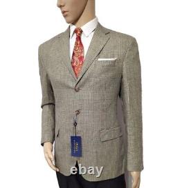 BNWT Ralph Lauren Polo Mens Slim Fit 2 Piece Suit POW Check 40R W34 L34 RRP £695