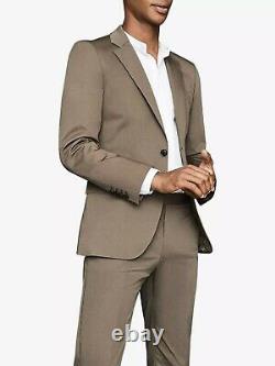 BNWT Reiss Class Cotton Blend Twill Suit Slim Fit RRP £365