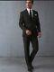 BNWT Reiss DISOLVE WOOL BLEND SLIM FIT SUIT GREEN Size 44 Rrp£460