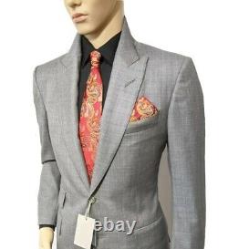 BNWT Tom Ford Mens Hand Made Slim Fit Suit Sharkskin UK 38R W32 L32 RRP £3760
