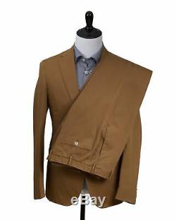 BOGLIOLI Dyed Tobacco Slim-Fit Suit 38 (EU 48) Made in Italy