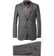 BRAND NEW Gucci Men's Dylan Grey Slim-Fit Check Wool Suit £1,790.00