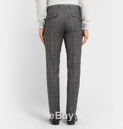 BRAND NEW Gucci Men's Dylan Grey Slim-Fit Check Wool Suit £1,790.00