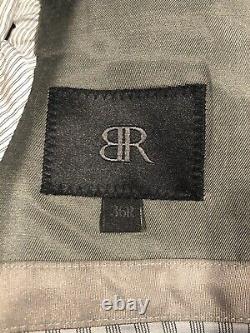 Banana Republic Monogram 36R Dark Gray, 2pc. Slim Fit, Marzotto Italian Wool