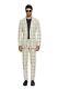 Belvest Ivory Sport Suit Linen Cotton SAN GALLO Fabric 7R Slim Fit