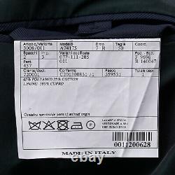 Belvest Slim-Fit Dark Green Iridescent Tech Fabric Suit 40R (Eu 50)