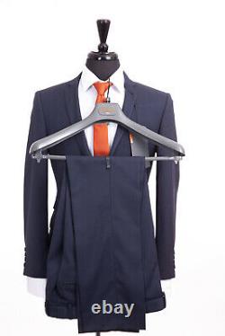 Ben Sherman Blue Camden Super Slim Fit Suit 36R W30 L31