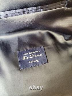 Ben Sherman Navy Slim Fit Mens 2 Piece Suit Size UK38, New