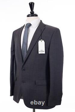 Ben Sherman Smoked Pearl Grey Tonic Slim Fit Suit Camden 40R W34 L31