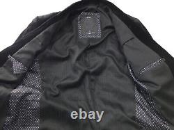 Black Slim Fit Taylor Velvet Casual Suit Jacket 38