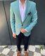 Blue Slim-Fit Suit 2-Piece, All Sizes Acceptable #75