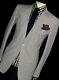 Bnwot Luxury Mens Tom Ford Stripey White Tailor Made Slim Fit Suit 42r W36 X L34