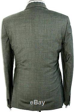 Bnwt Gorgeous Mens Paul Smith Ps London Plain Grey Slim Fit 3 Piece Suit 40r W34