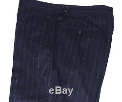 Bnwt Gorgeous Mens Ralph Lauren Blue Chalkstripe Classic Slim Fit Suit 42l W36