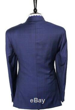 Bnwt Gorgeous Mens Ralph Lauren Navy Box Check Classic Slim Fit Suit 38r W32