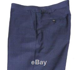 Bnwt Gorgeous Mens Ralph Lauren Navy Box Check Classic Slim Fit Suit 38r W32