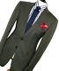 Bnwt Luxury Mens Ede & Ravenscroft London Pinstripe Slim Fit Suit 42l W36