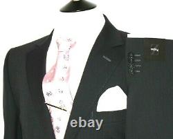 Bnwt Luxury Mens Ermenegildo Zegna Charcoal Grey Slim Fit Suit 38rw32