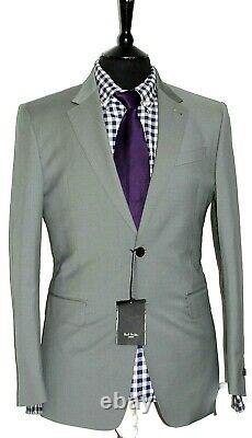 Bnwt Luxury Mens Paul Smith London Byard 2 Piece Slim Fit Suit 38r W32