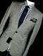 Bnwt Luxury Mens Paul Smith London Gingham Check Slim Fit Suit 40r W34