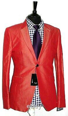 Bnwt Luxury Mens Paul Smith London Slim Fit Suit 38r W32