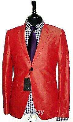 Bnwt Luxury Mens Paul Smith London Slim Fit Suit 38r W32