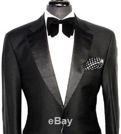 Bnwt Luxury Mens Paul Smith London Tuxedo Dinner Slim Fit Suit 44r W38 X L32