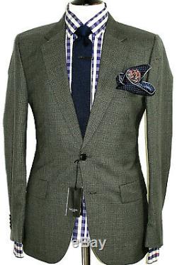Bnwt Luxury Mens Paul Smith Mayfair London Micro Check Slim Fit Suit 36r W30