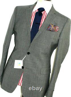 Bnwt Luxury Mens Richard James Savile Row London Slim Fit Suit 42r W36 X L31