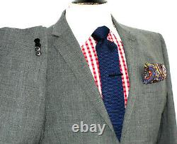 Bnwt Luxury Mens Richard James Savile Row London Slim Fit Suit 42r W36 X L31