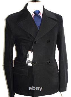 Bnwt Luxury Mens Versace Italian Black Slim Fit Suit/ Jacket 40r (eur 50r)