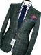Bnwt Luxury Mens Vivienne Westwood London Check Slim Fit Cropped Suit 38r W32