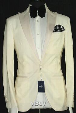Bnwt Mens Hackett Sartorial Tuxedo Dinner Slim Fit 2 Piece Suit 38r W34 X L32