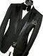 Bnwt Mens Hugo Boss Black Tuxedo Dinner 3 Piece Classic Fit Suit 42r W36 X L32