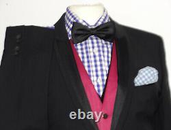 Bnwt Mens Hugo Boss Black Tuxedo Dinner Slim Fit Suit 38r W32 X L31