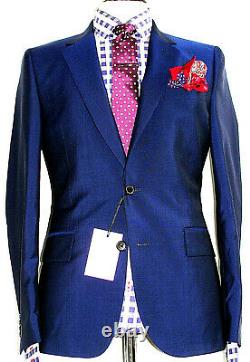Bnwt Mens Luxury Paul Smith The Byard London Navy Blue Slim Fit Suit 40r W34