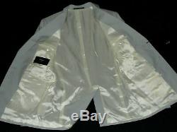 Bnwt Mens Paul Smith London Off White Grey Formal/ Wedding Slim Fit Suit 38r W32