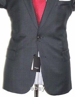 Bnwt Mens Paul Smith London The Soho New Edition Textured Navy Suit 44r W38