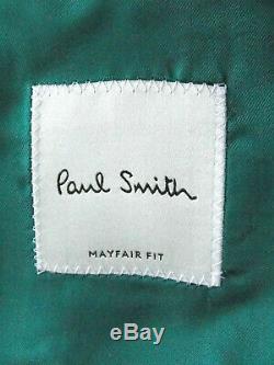 Bnwt Mens Paul Smith Mayfair Velvet Blush Pink Smoking Slim Fit Suit 40r W34