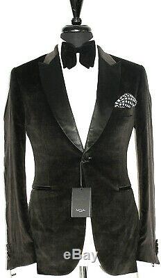 Bnwt Mens Paul Smith Mayfair Velvet Smoking Tuxedo Dinner Slim Fit Suit 38r W32
