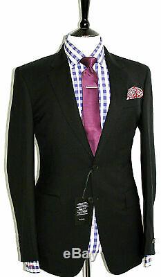 Bnwt Mens Paul Smith Ps London 2018 Collection Black Slim Fit Suit 38r W32