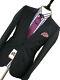 Bnwt Mens Paul Smith Ps London 2018 Collection Navy Black Slim Fit Suit 38r W32