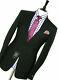 Bnwt Mens Paul Smith Ps London 2020 Collection Black Slim Fit Suit 38r W32
