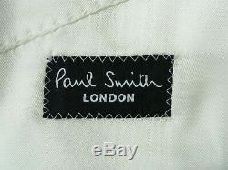 Bnwt Mens Paul Smith Sartorial Tuxedo Dinner Slim Fit 2 Piece Suit 38r W32 X L31