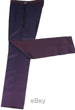 Bnwt Mens Paul Smith The Mainline London Birdseye Purple Slim Fit Suit 40r W34