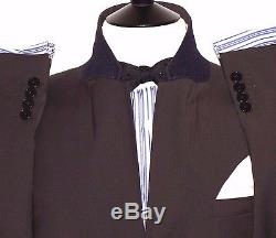 Bnwt Mens Paul Smith The Ps Dark Brown Slim Fit Suit 40r W34