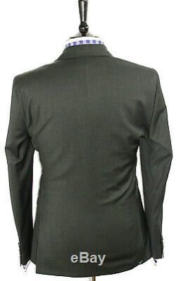 Bnwt Mens Ted Baker Endurance London Charcoal Grey Slim Fit Suit 38r W32