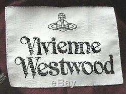Bnwt Mens Vivienne Westwood London Box Check Drop Crotch Slim Fit Suit 38r W32