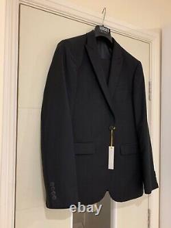 Bnwt Modern Mens Jaeger Black 100% Wool Slim Fit Suit Chest 40 Waist 36 Rrp £395