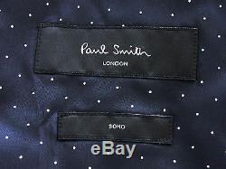 Bnwt Rare Luxury Mens Paul Smith Soho London Aqua Green Slim Fit Suit 42r W36